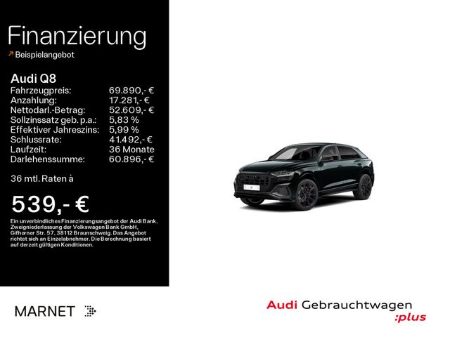 Audi Q8 45 TDI quattro S line*Navi*Matrix*Alu*HUD*B&O