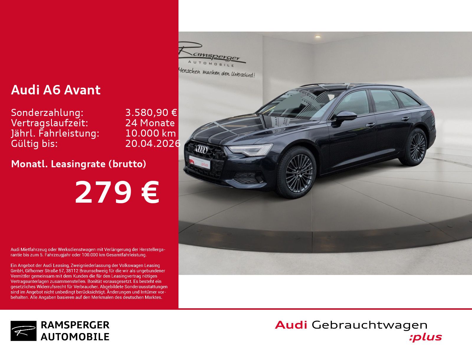 Audi A6 Avant Sport advanced 45 TFSI Matrix ACC