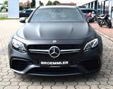 Mercedes-Benz E 63 AMG Folierung schwarz - gebrauchte Mercedes-Benz E 63 AMG aus dem Jahr 2018
