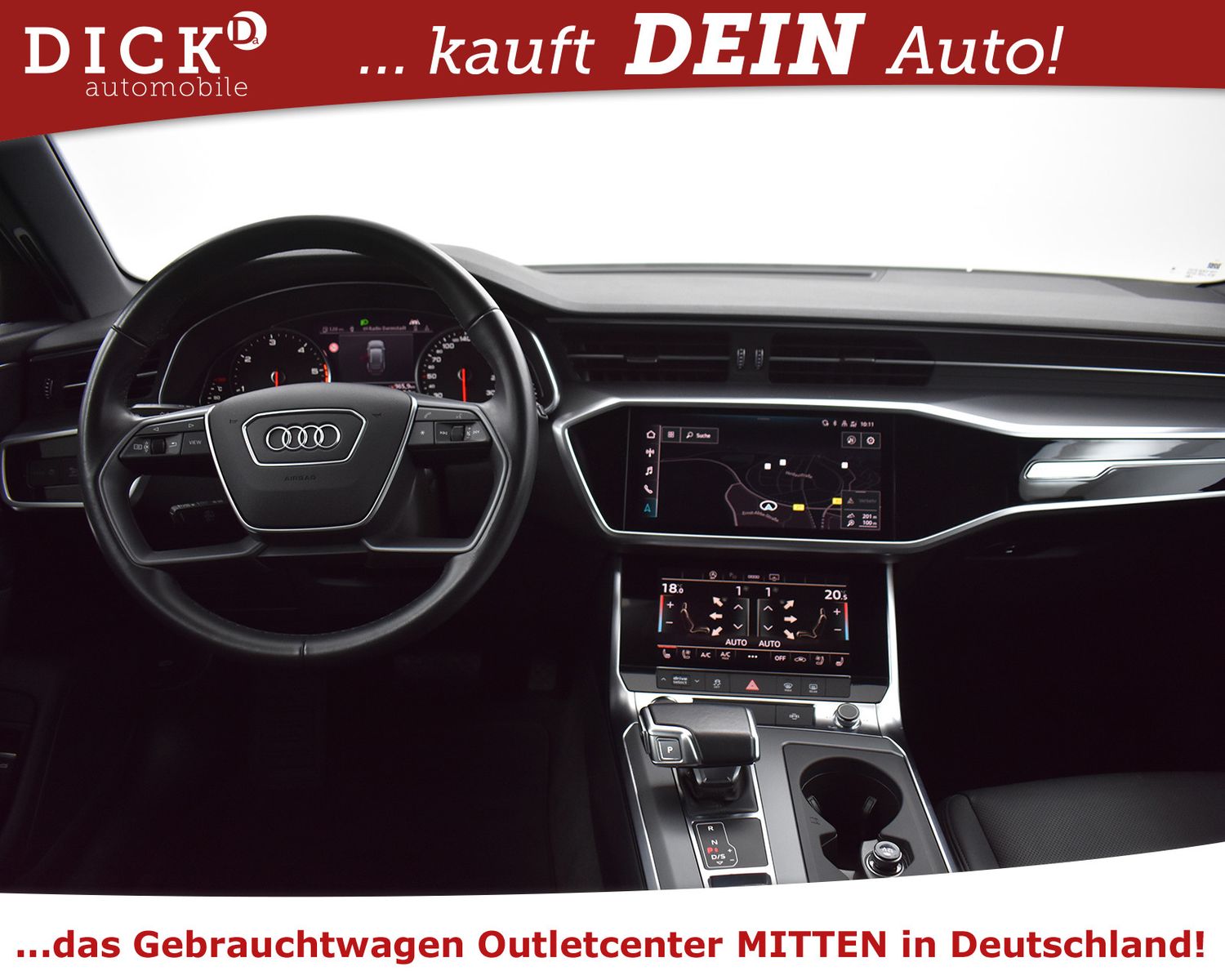 AUDI A6 Av 40d S LINE 19"+MEMO+SITZLÜF+AHK+KAMERA+LED - Image 14
