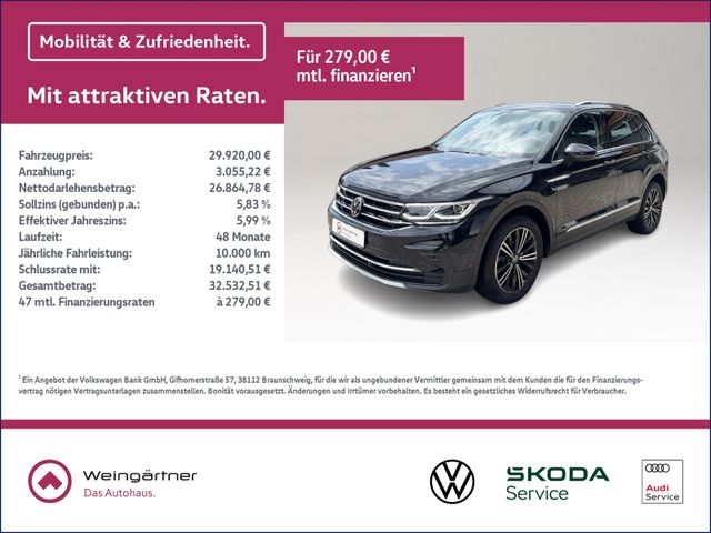 Tiguan 2.0 TSI Elegance 4Motion, AHK, Navi, Spor