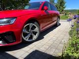 Audi A4 Avant 40 TDI S line | Pano | Carbon | AC - Audi A4: Rot, Leder