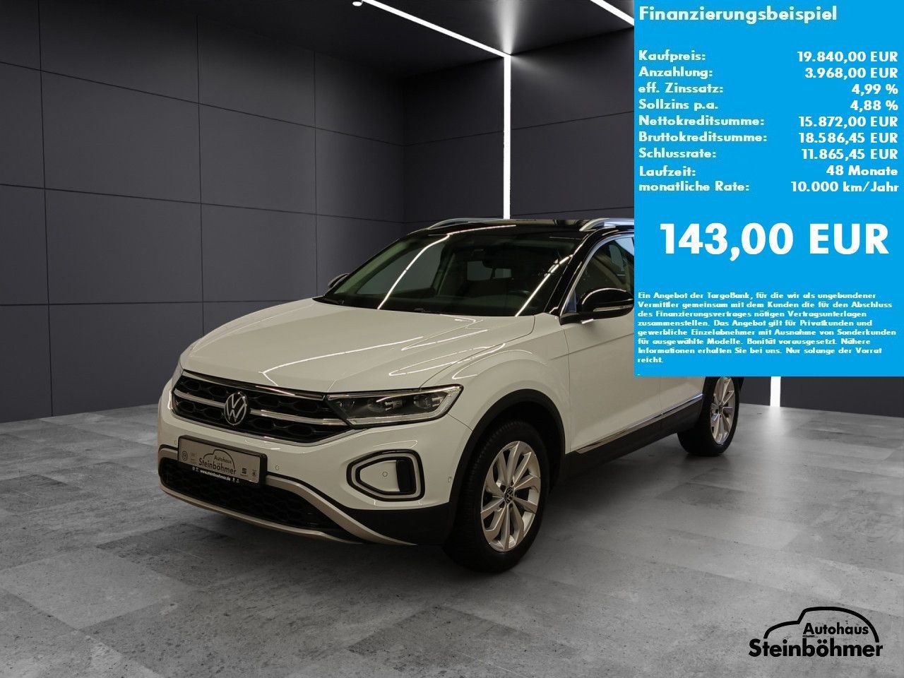 Volkswagen T-Roc Style 1.0TSI LED Plus NAV ACC SHZ AppCon