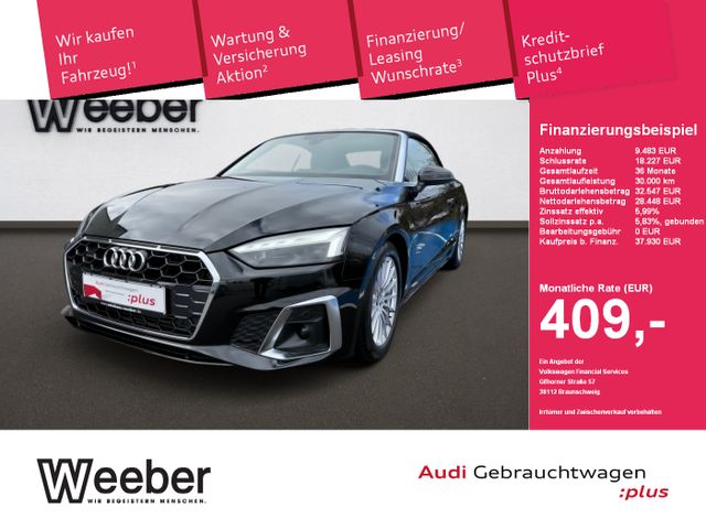 Audi A5 Cabriolet 40 TFSI quattro S line Matrix ´19 A