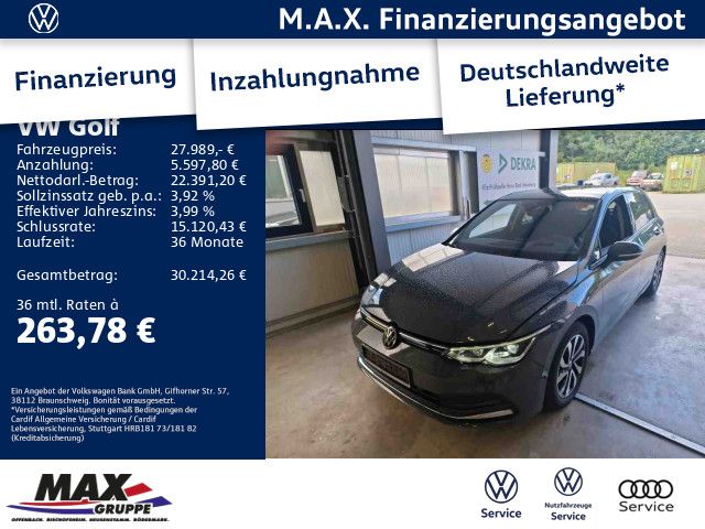 Golf VIII 2.0 TDI DSG ACTIVE MATRIX+HUD+PANO+ACC