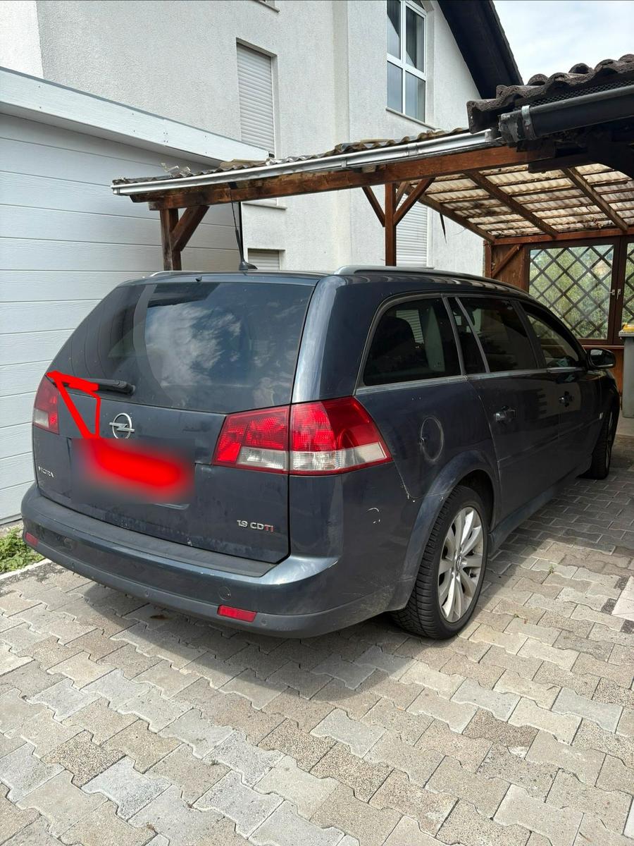 Opel Vectra 2008 — вигляд ззаду