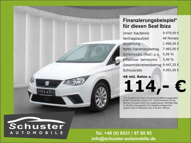 Seat Ibiza Style 1.0*Navi Klima Bluetoo Alu FrontAss