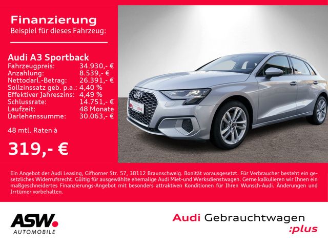 Audi A3 Sportback advanced 30TDI Stronic LED VC PDC /