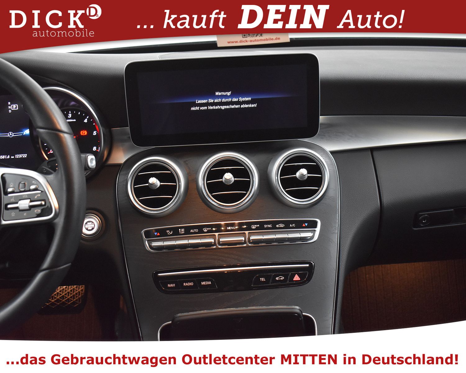 MERCEDES-BENZ C 200d T 9G 2X Avantg NAVI+KAM+LEDER+SHZ+MULTIBE - Image 16