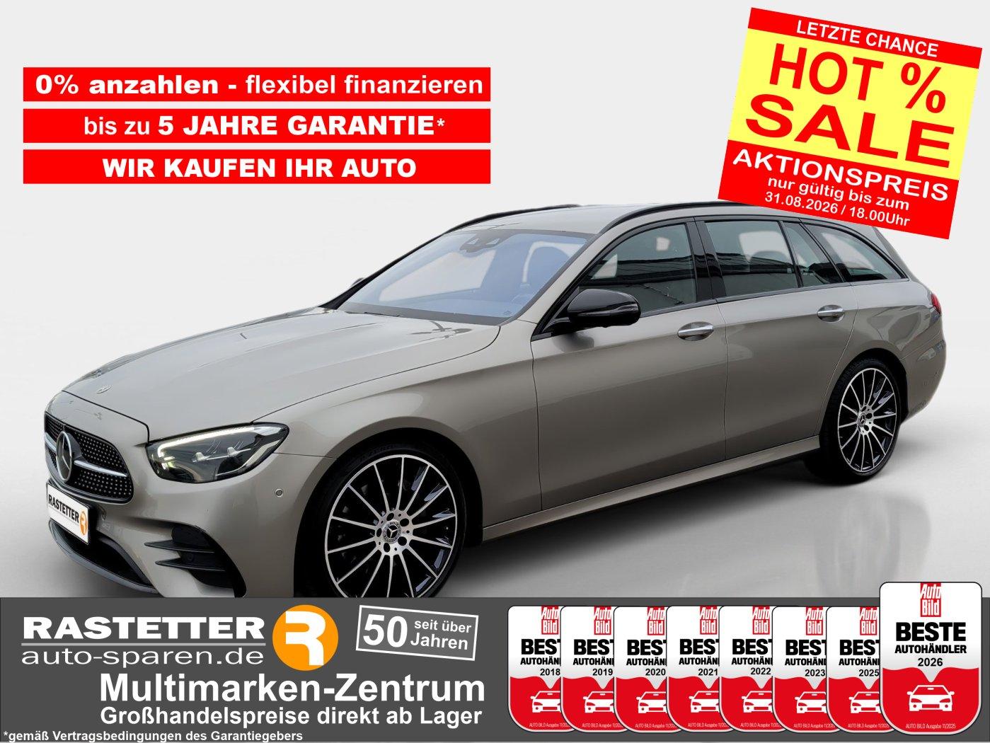Mercedes-Benz E 220 d T 2xAMG Distro+Night+Leder+360+Burm