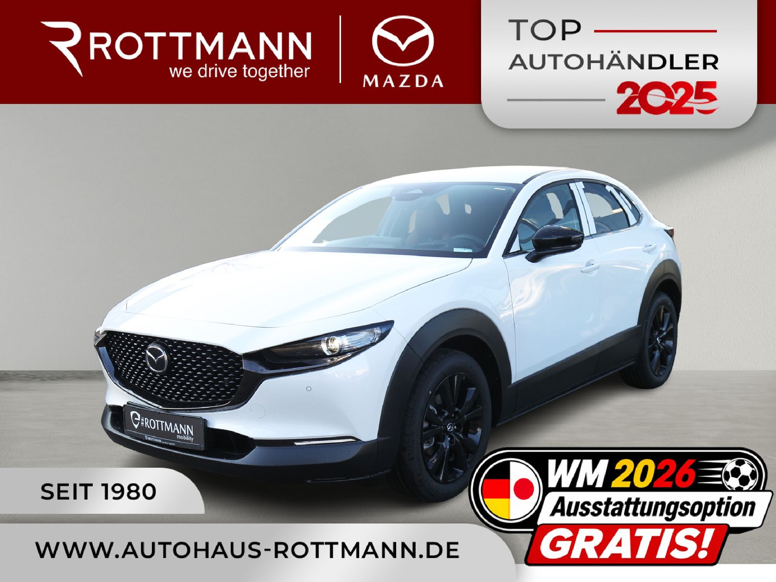 Mazda CX-30 SoMo e-SKYACTIV-G 2.5 140ps Aut. Nagisa