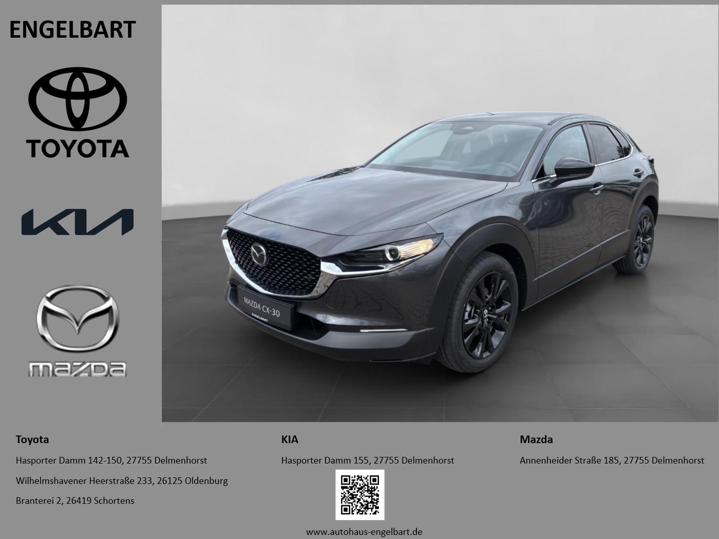 Mazda CX-30 Homura 2WD HUD Navi LED ACC El. Heckklappe
