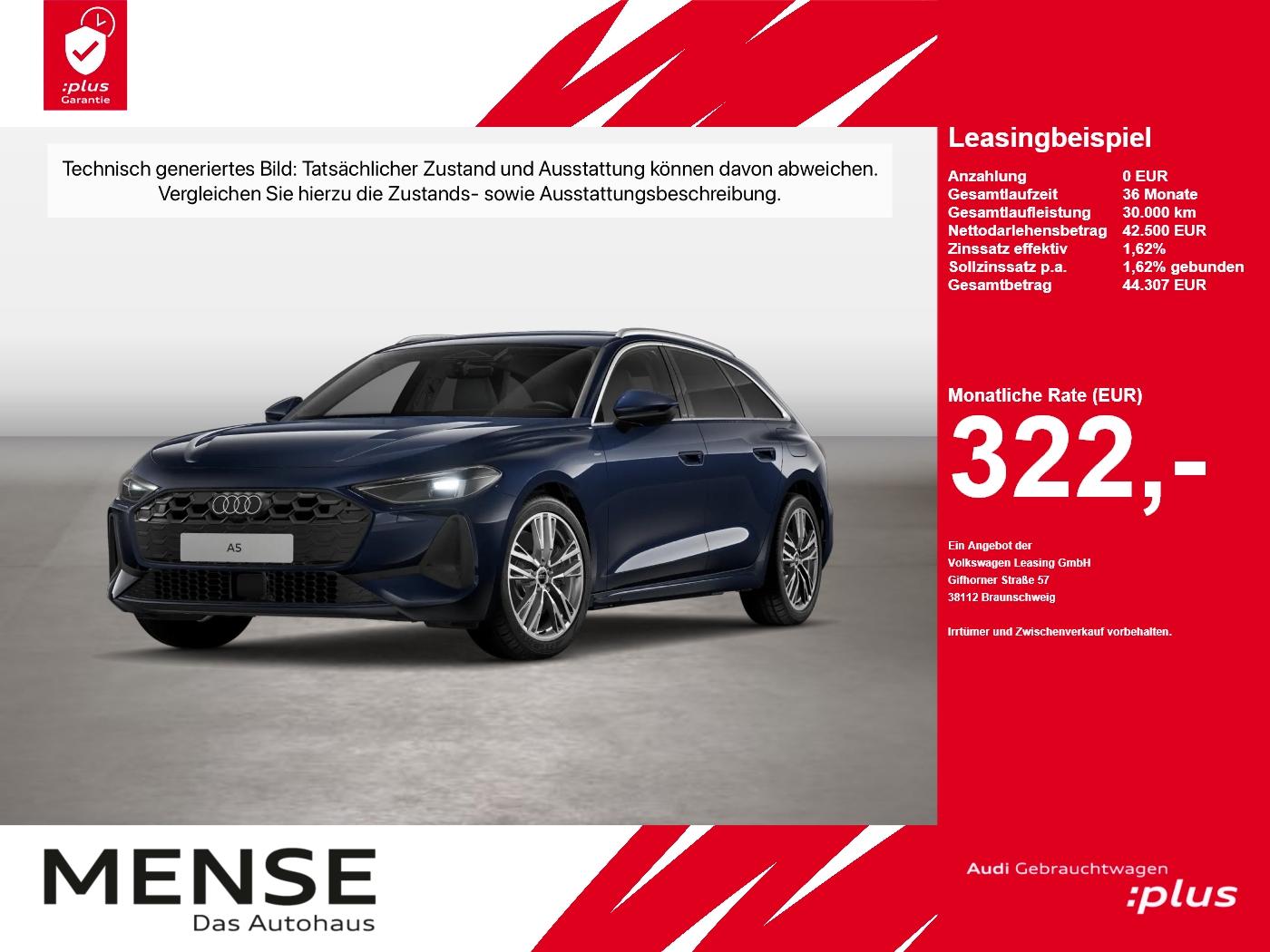 Audi A5 Avant e-hybrid quattro 220 kW S tronic ACC LM