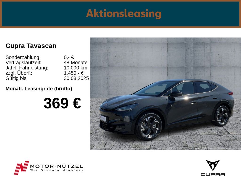 Cupra Tavascan 286PS/ SHZ/ ACC/ LED/ RFK/ Full-Link