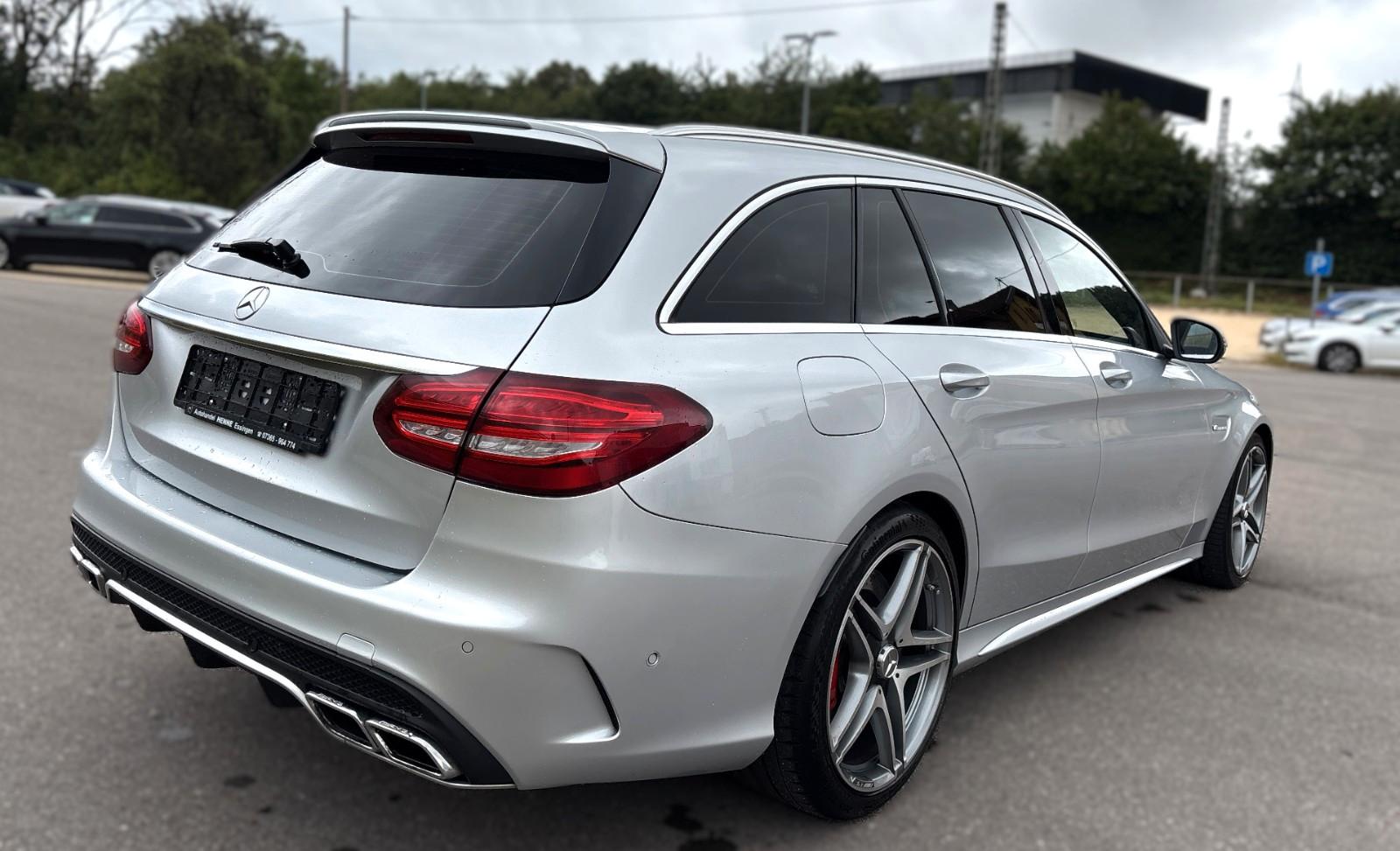 MERCEDES-BENZ C - 63 AMG S - 510 CV - BVA - CUIR MARRON