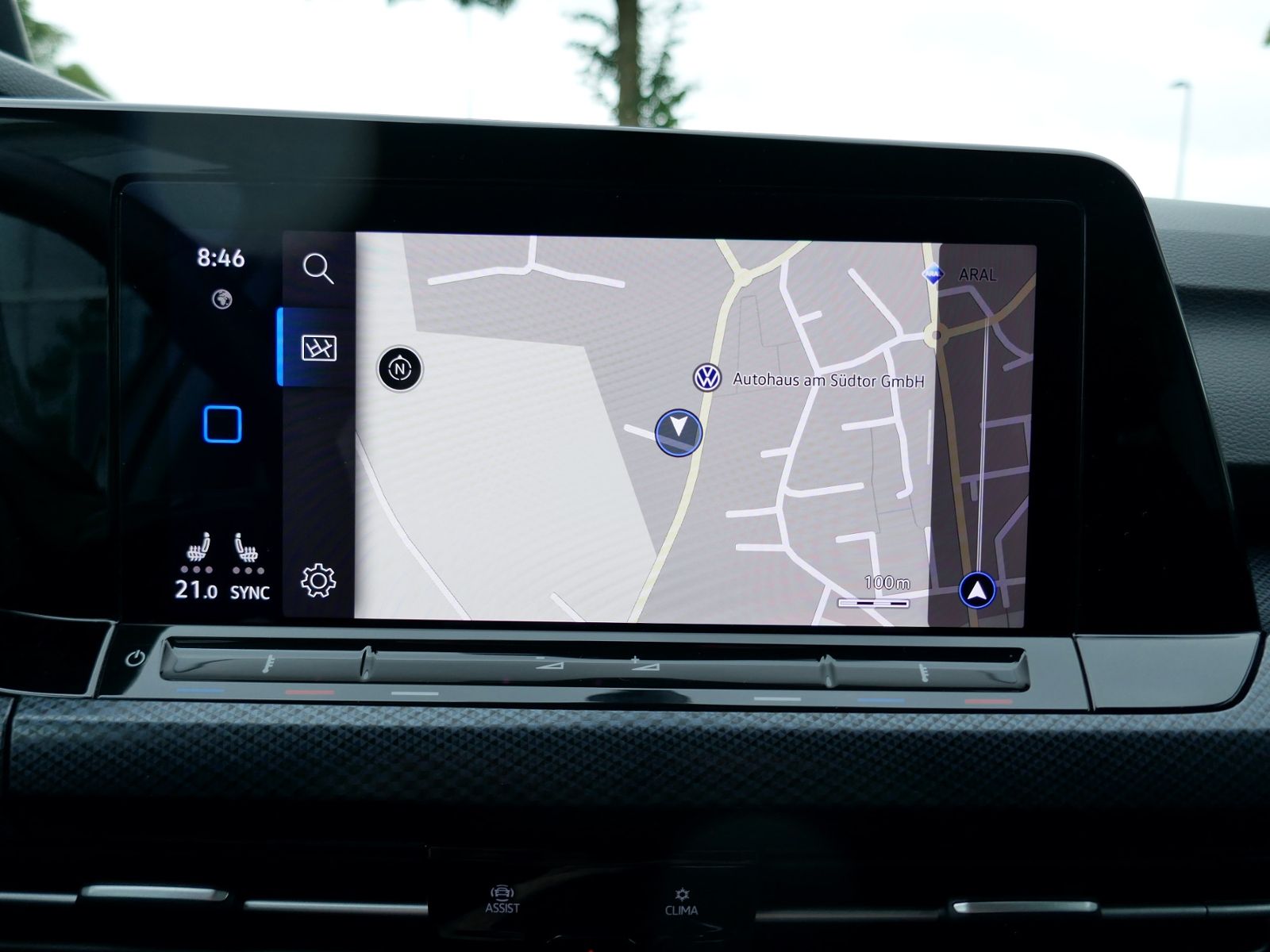 Fahrzeugabbildung Volkswagen Golf VIII UNITED 1.0 TSI | LED PDC Navi App