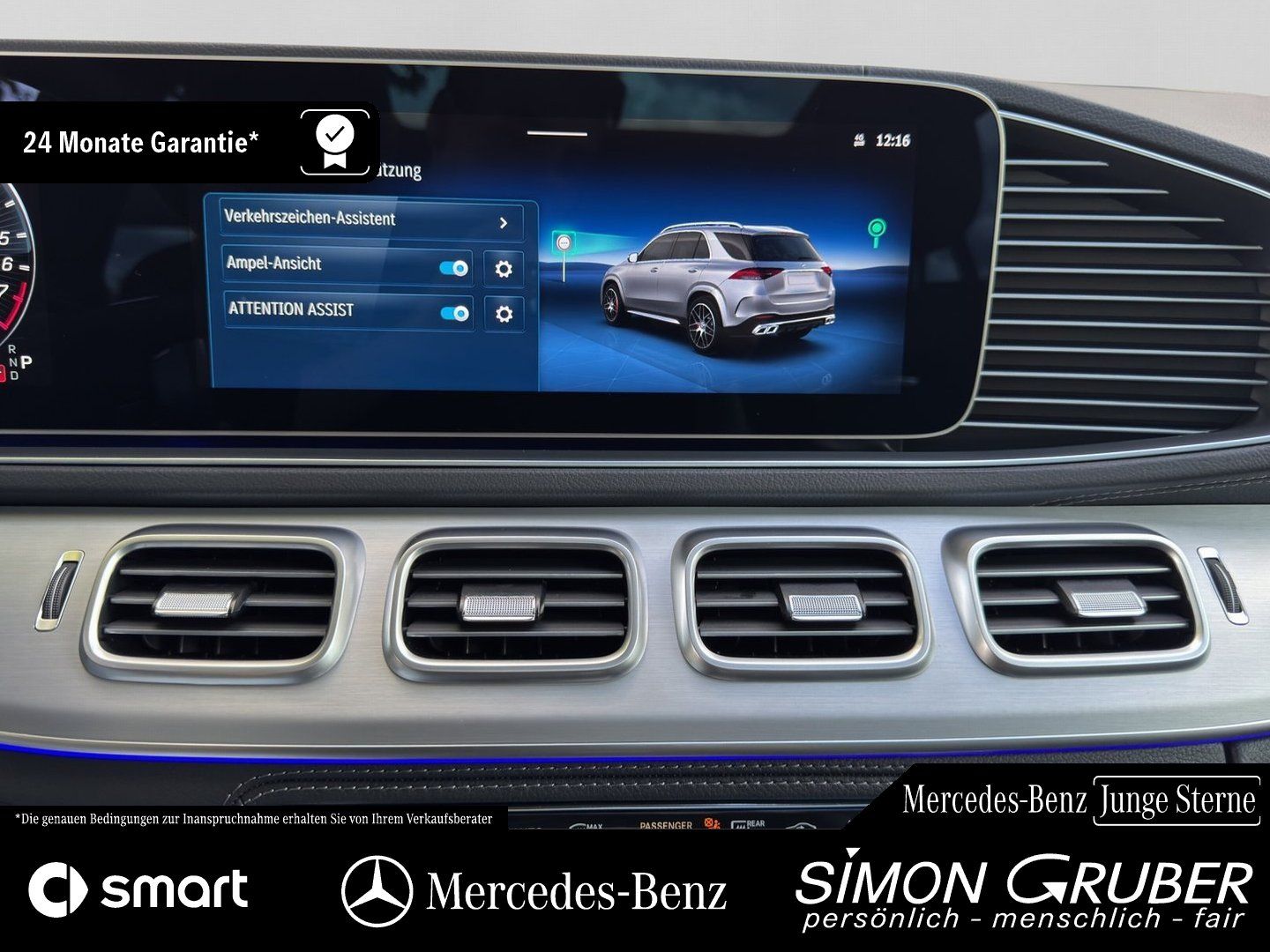 Fahrzeugabbildung Mercedes-Benz GLE 53 4M Hybrid AMG Pano Sitzklima Massage Burm