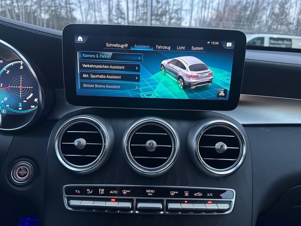 Fahrzeugabbildung Mercedes-Benz GLC 400 d 4M Coupé AMG AHK SDHZ Airmatic 360°