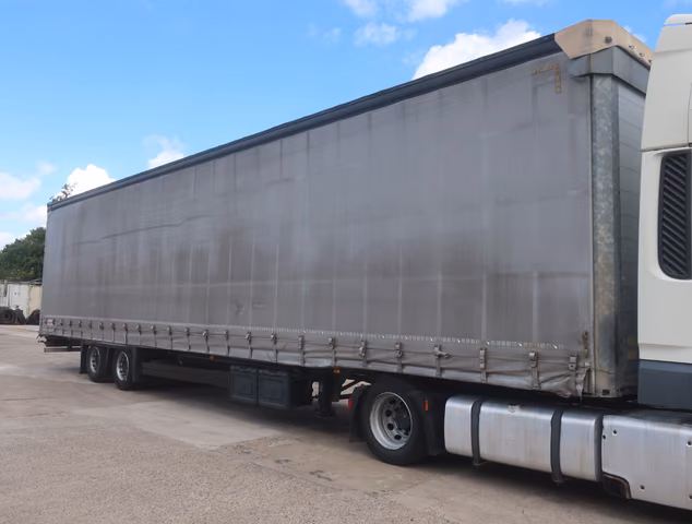Schmitz Cargobull 100 m³ prelată culisantă Edscha Hubdach Code XL
