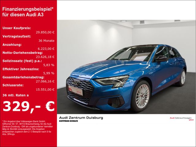 Audi A3 Sportback 40 TFSI e advanced  Pamorama LED SH