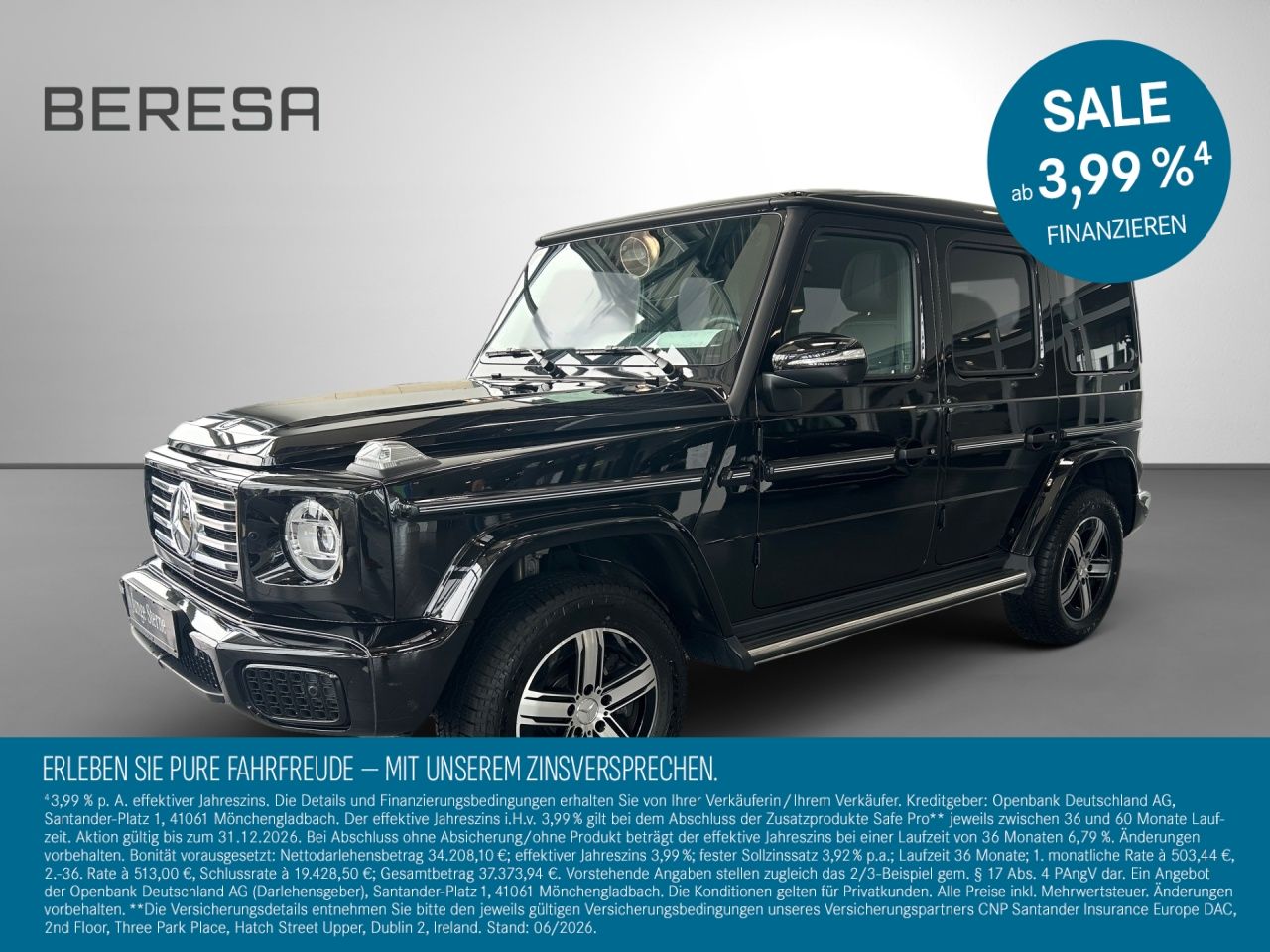 MERCEDES-BENZ G 500 Exclusive Standhz SHD AHK Burmester 3D