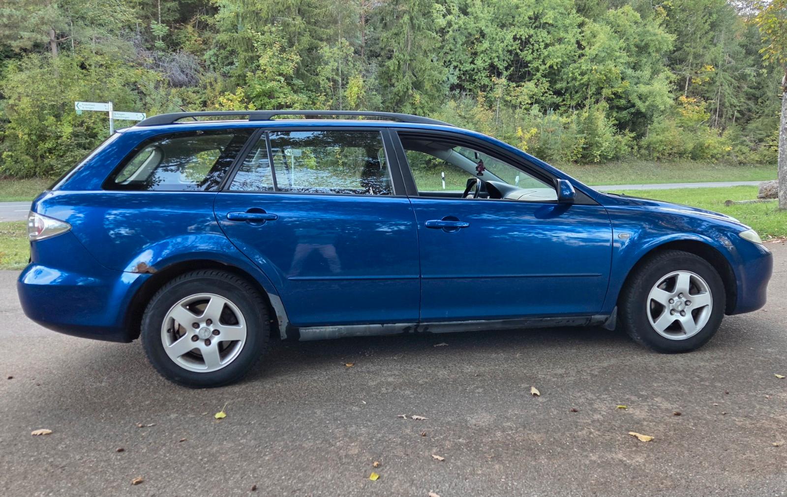 Mazda 6 2004 — двигун 2.261 cm³, 166 HP (122kW)