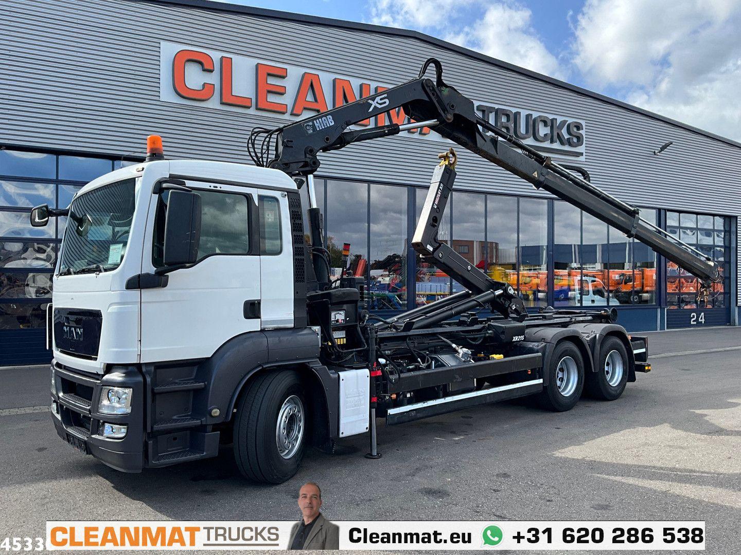 MAN TGS 26.360 6x4 Hiab 12 Tonmeter laadkraan