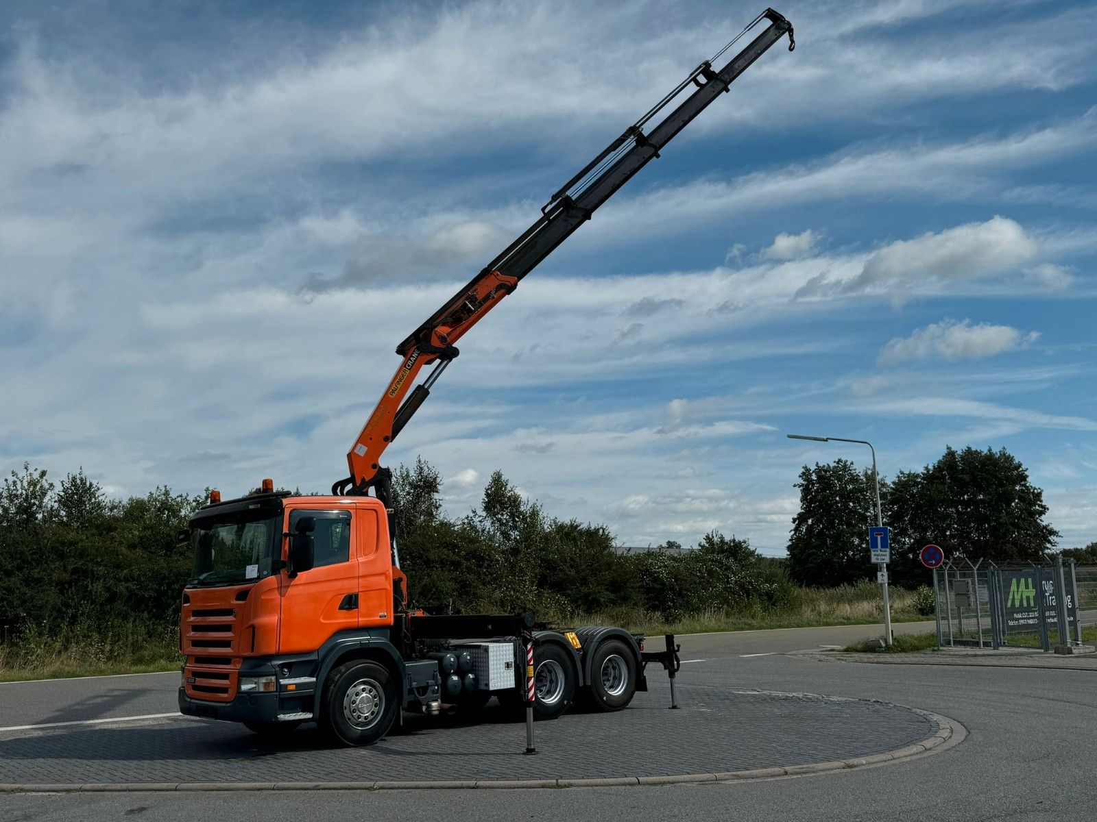Fahrzeugabbildung Scania R 500 V8 SZM  PK29002 4x hydr. 4-Punkt Abstz 6x4