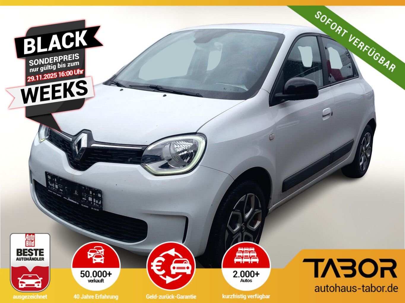 Renault Twingo Electric Equilibre EasyLink Klimaaut. DAB