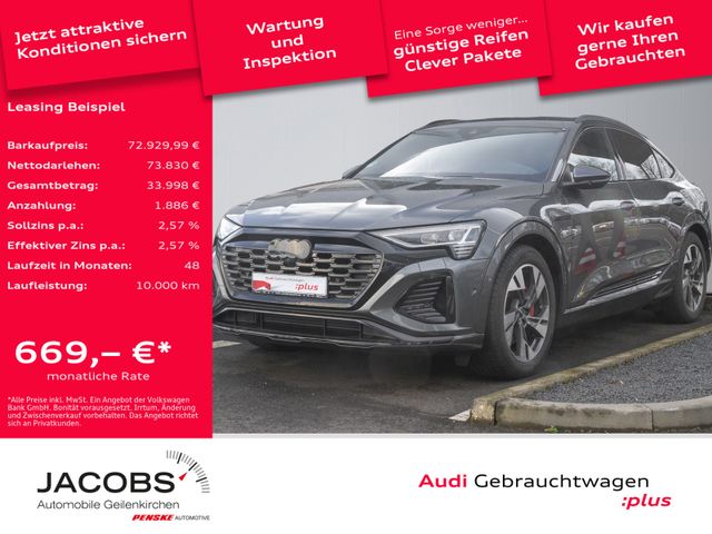 Audi Q8 Sportback e-tron 55 quattro S line AHK, HUD,