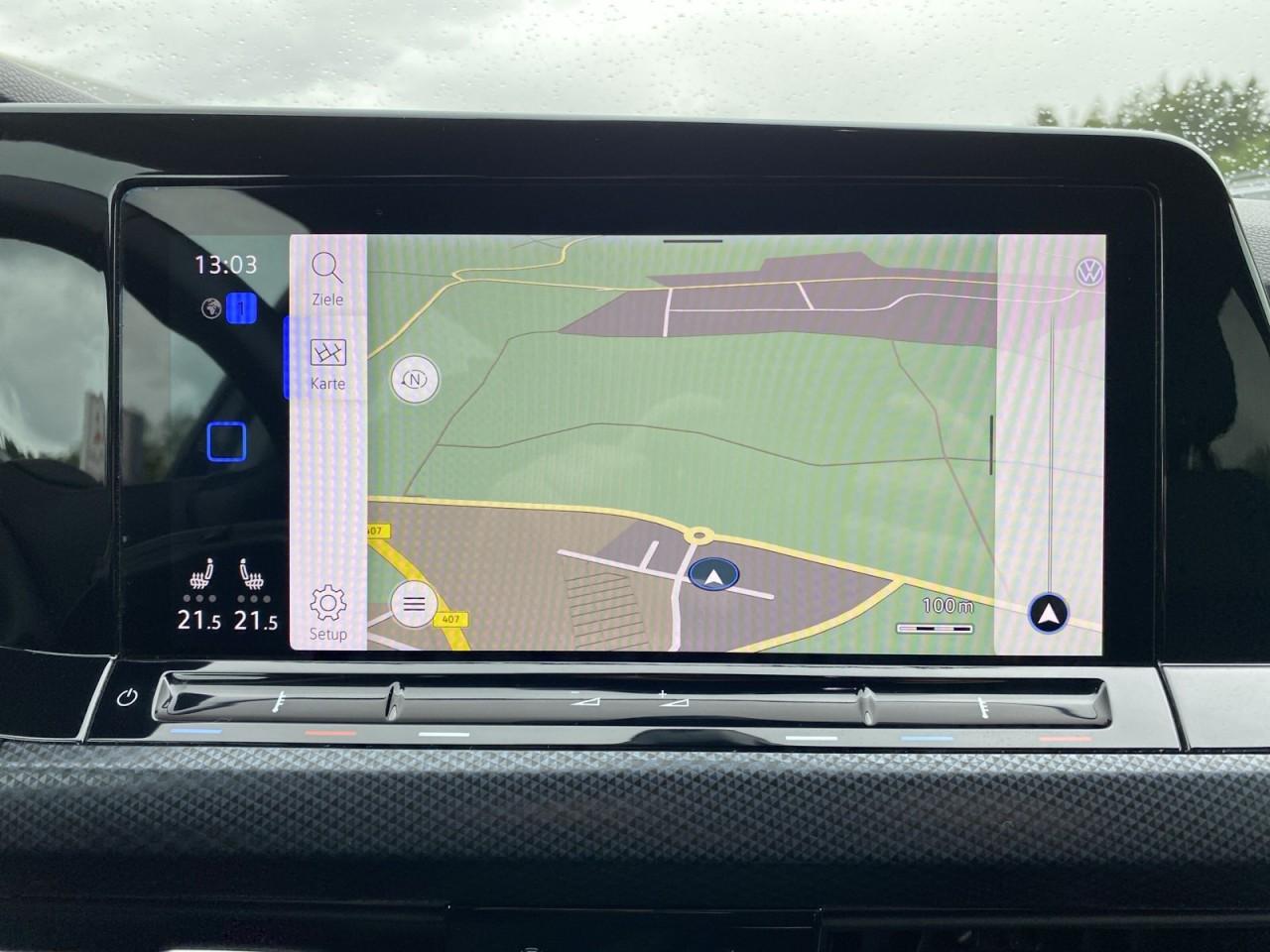 Volkswagen Golf 8 TSI United NAVI LED AHK ACC Spur. ACTIVE, миниатюра 19