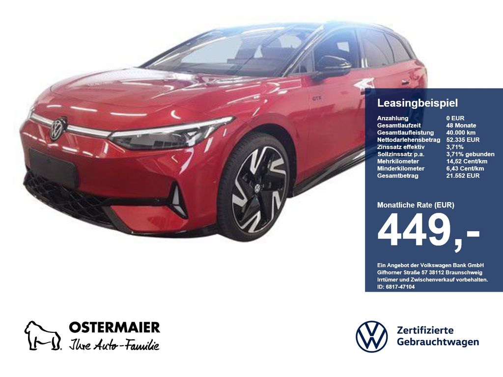 Volkswagen ID.7 Tourer GTX 340PS NP.82T ACC.5J-G.WÄRMEPUMPE