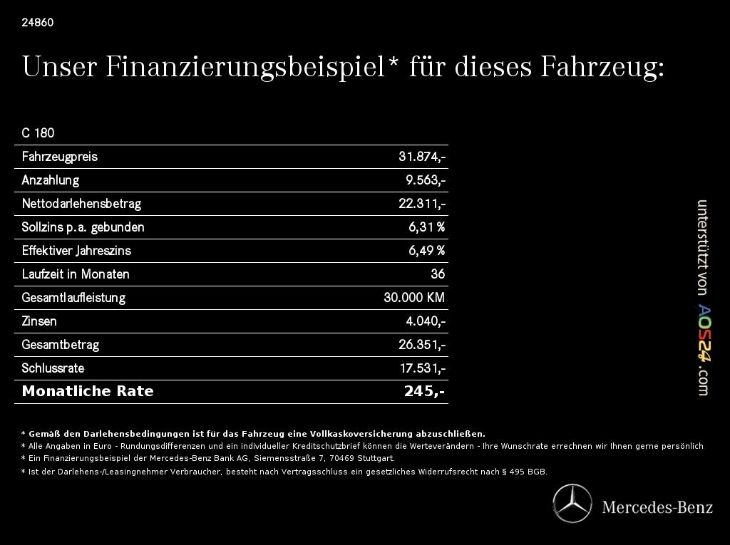 Mercedes-Benz C-Class Avantgarde*Burmester*Totwinkelassist*WD+++, миниатюра 25