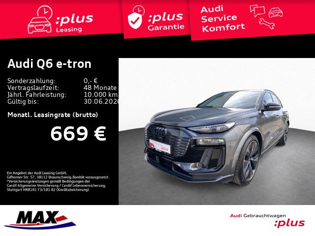 Q6 e-tron QUATT S LINE MATRIX+AHK+PANO+B&O+LUFT+