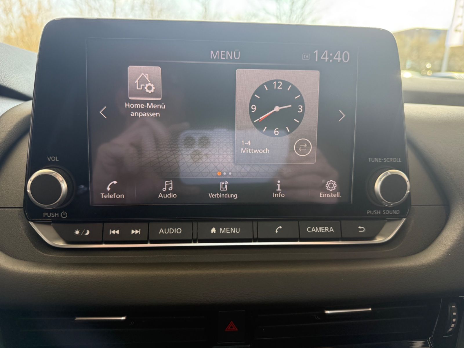 Fahrzeugabbildung Nissan Qashqai Acenta, Rückfahrkamera., Apple Car Play