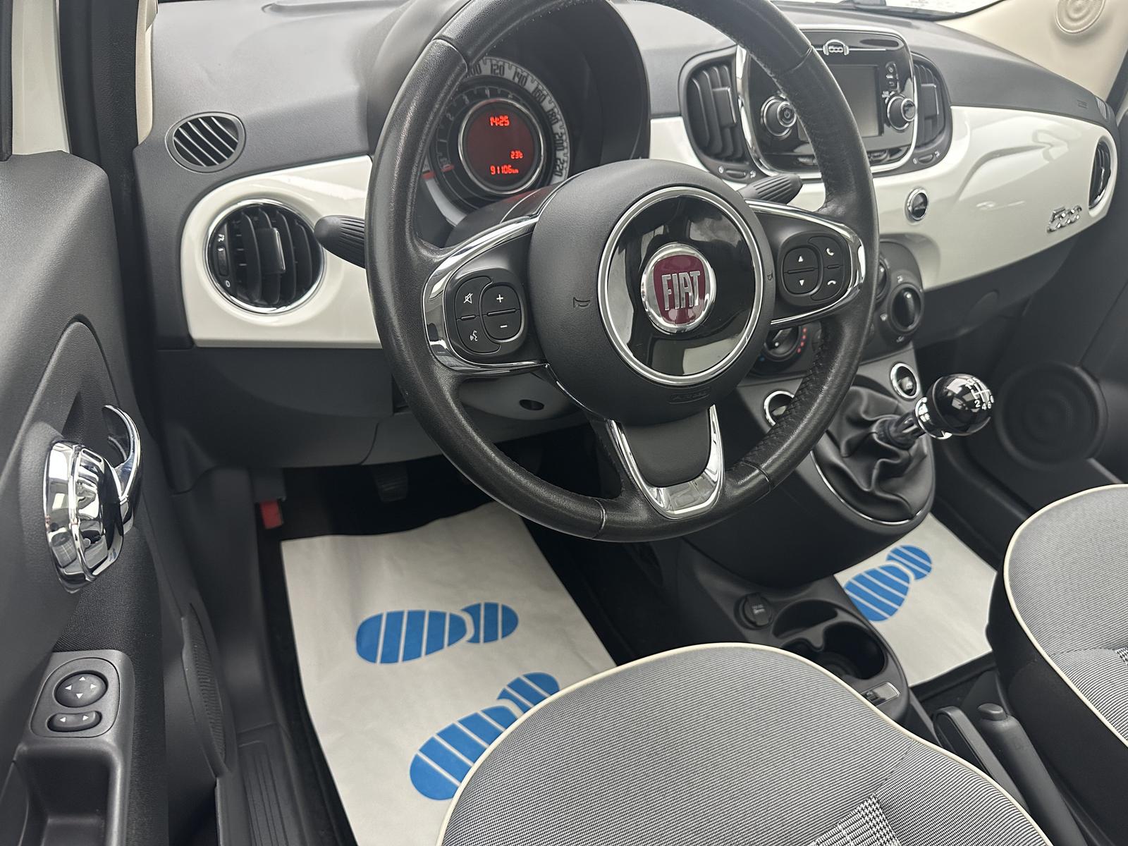 Fiat 500 Lounge "PANO-MULTI-KLIMA-PDC-ALU-TÜV NEU"