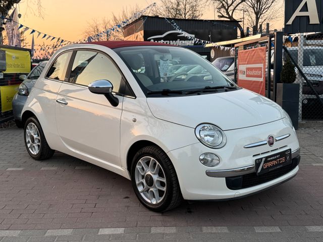 Fiat 500C 1.2 8V Sole C+Klima*Verdeck Rot*Alu*Euro6*