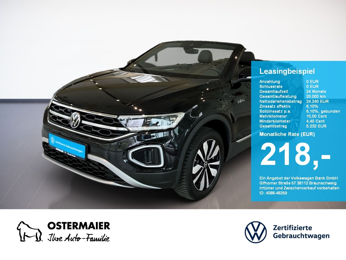 Volkswagen T-Roc Cabriolet GOAL 1.0TSI 116PS ACC.KAMERA.NAV