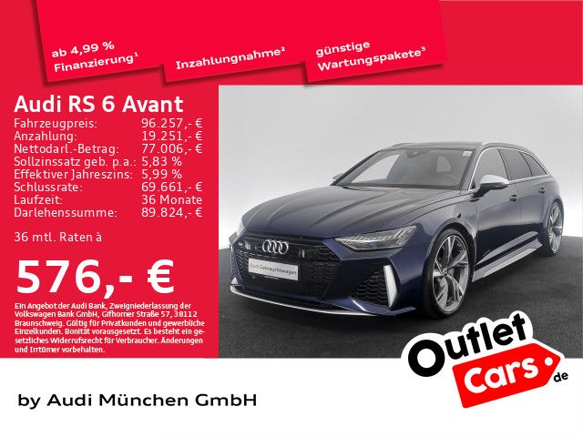 Audi RS6 Avant Dynamik+/Sportabgas/StdHzg/Pano/B&O/AH