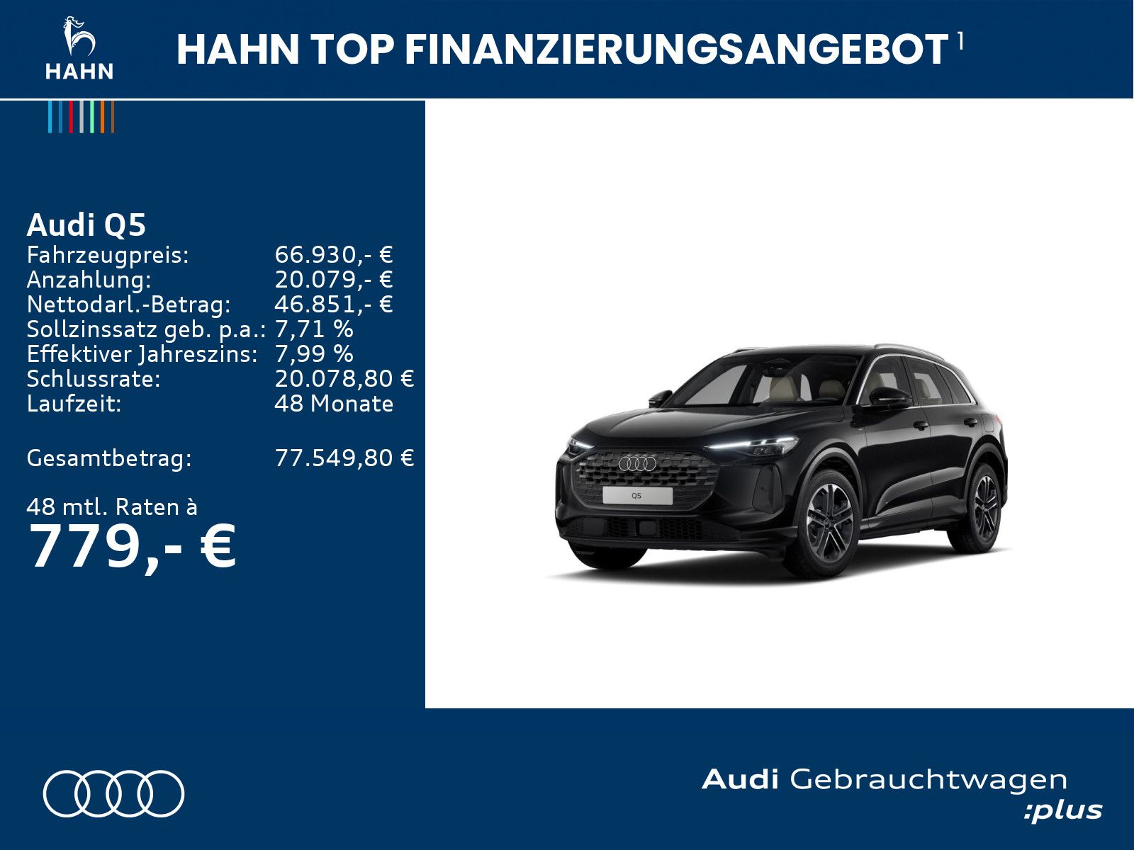 Audi Q5 e-hybrid quattro Tech Pro HUD B&O Pano LED+ imagem 2