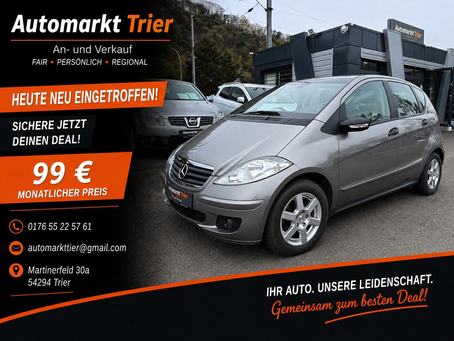 Mercedes-Benz A 150! TÜV NEU! Automatik! Scheckheft! Tempomat!
