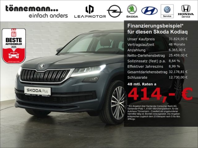 Kodiaq L&K TDI DSG 4x4+NAVI+AHK+SITZ-/LENKRADHEI