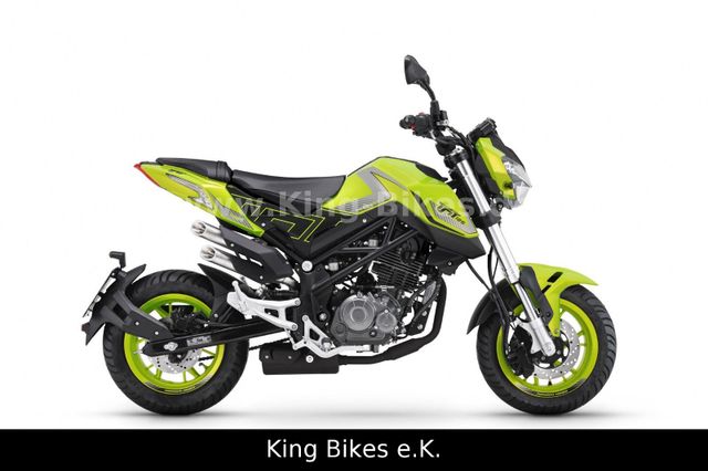Benelli TORNADO NAKED T 125 - nur 124 KG fahrfertig- TOP
