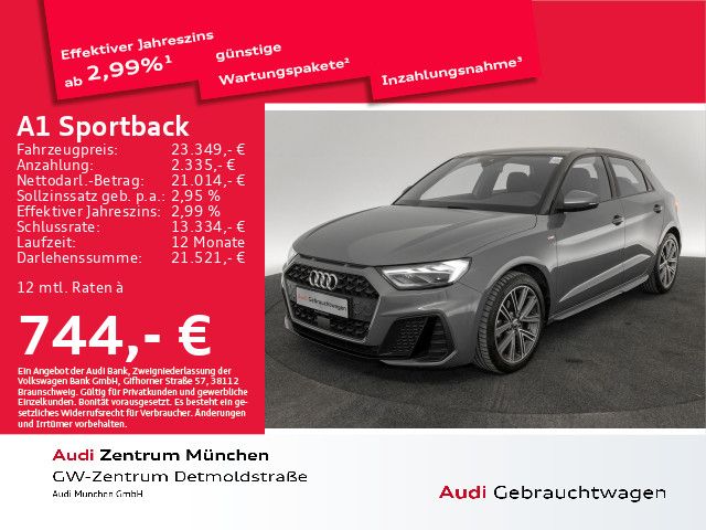 Audi A1 Sportback 35 TFSI S tronic S line Virtual/LED