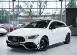 Mercedes-Benz CLA 45 AMG Shooting Brake S 4M *Pano*Schale*Aero - weiße Mercedes-Benz CLA 45 AMG Shooting Brake