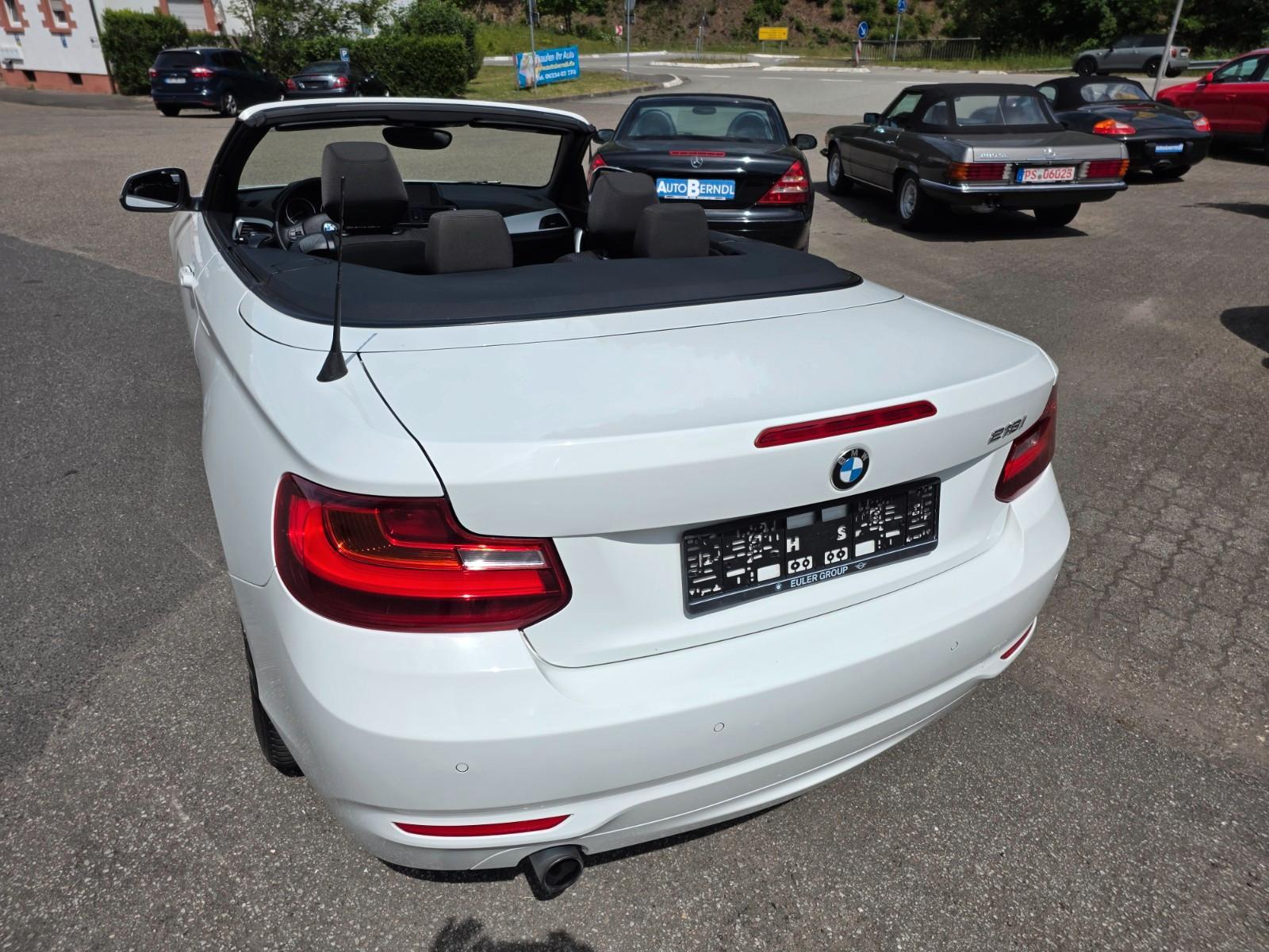 BMW 218 2 Cabrio 218 i Advantage