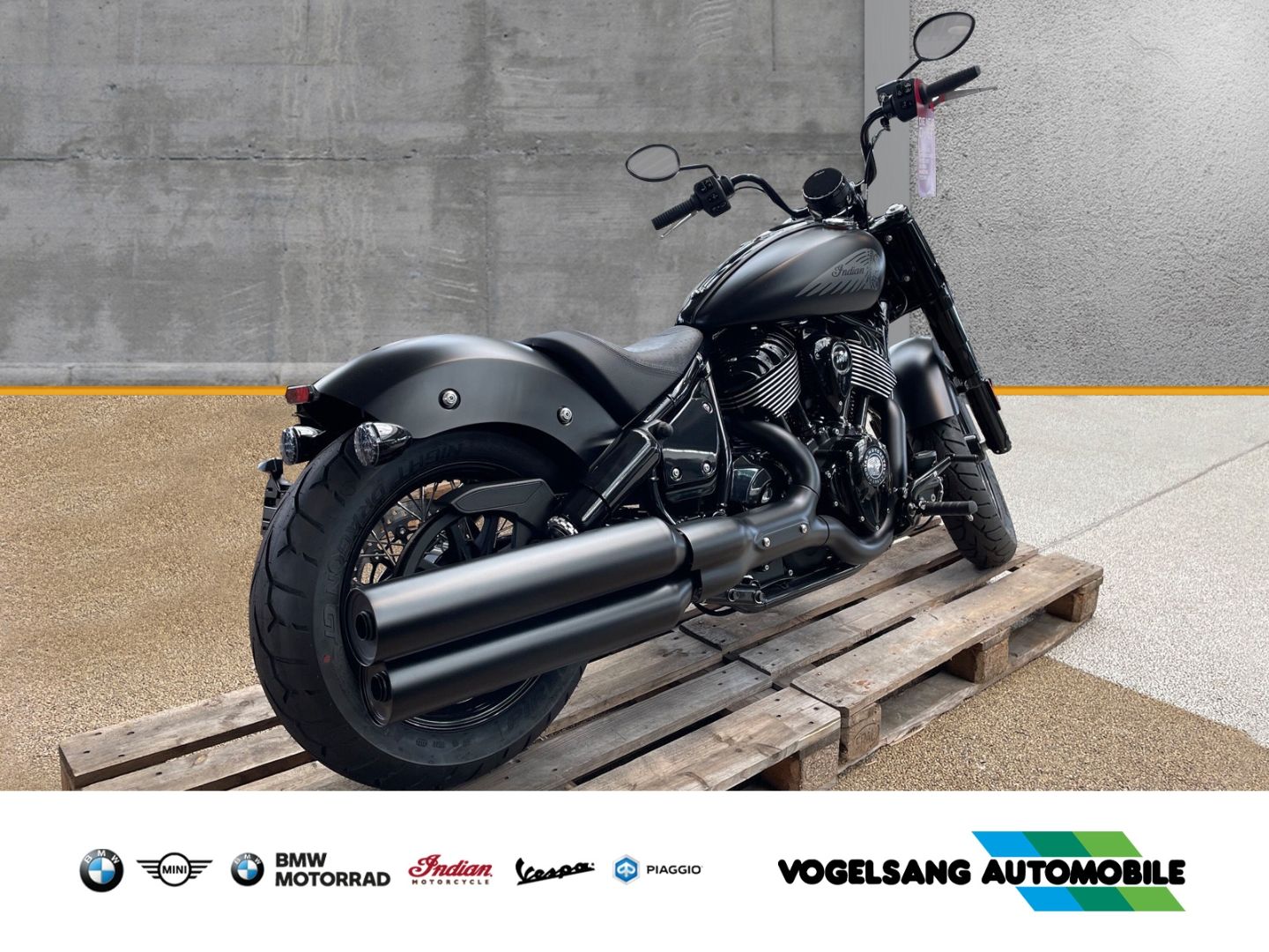 Fahrzeugabbildung Indian Chief Bobber Dark Horse, TFT-Display, Keyless-Ri
