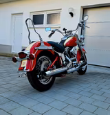 Harley-Davidson FLST, Heritage Softail, Oldtimer, H-Kennzeichen - Oldtimer Motorräder