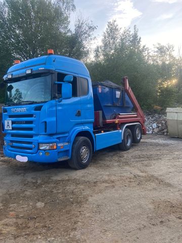 Scania 143/500 V8 Absetzkipper