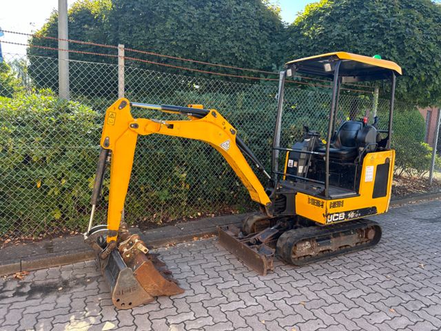 JCB 16C-1,2019 BJ, 1.054 BH,verbr. Laufwerk,3xLöffel